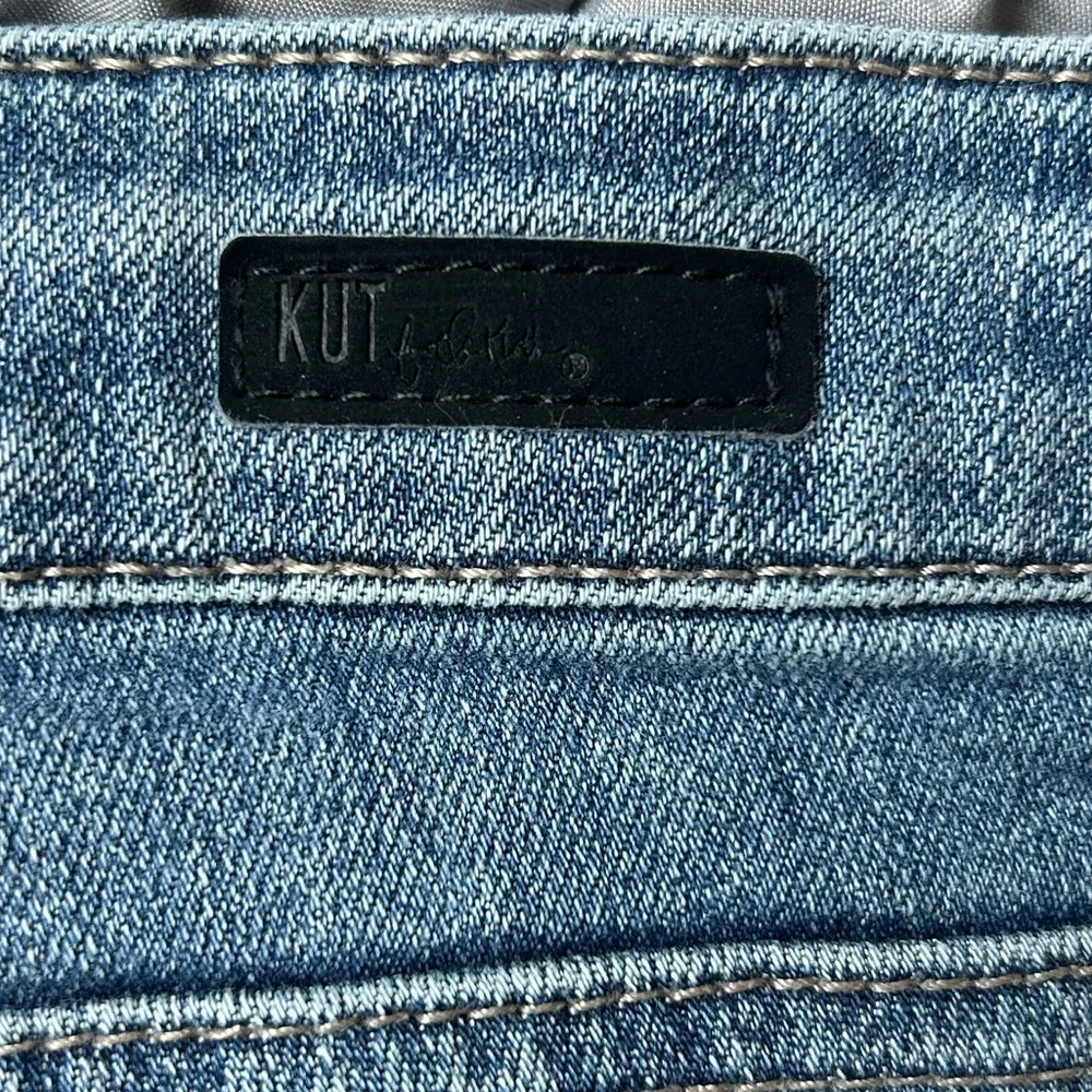 Kut from the Kloth Blue Cropped Ankle Jeans - Picture 8 of 8